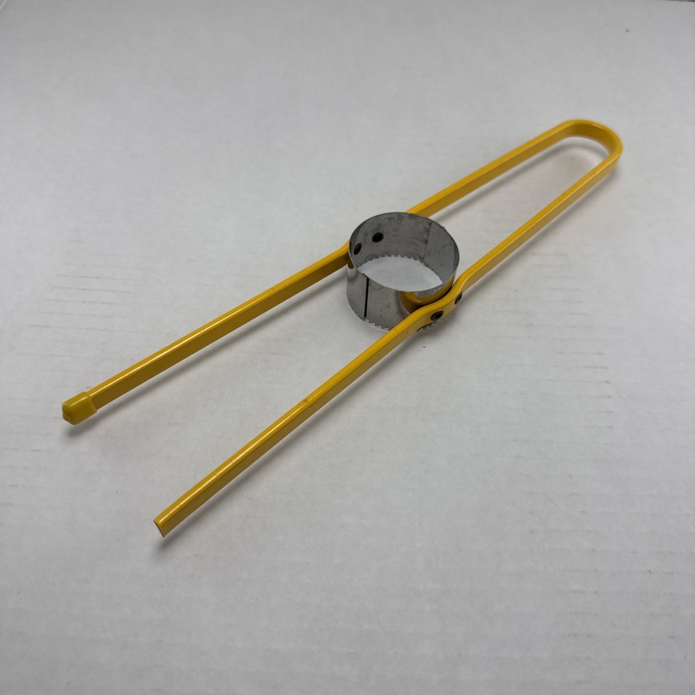 Corn Cob Stripper Peeler Yellow Stainless Steel